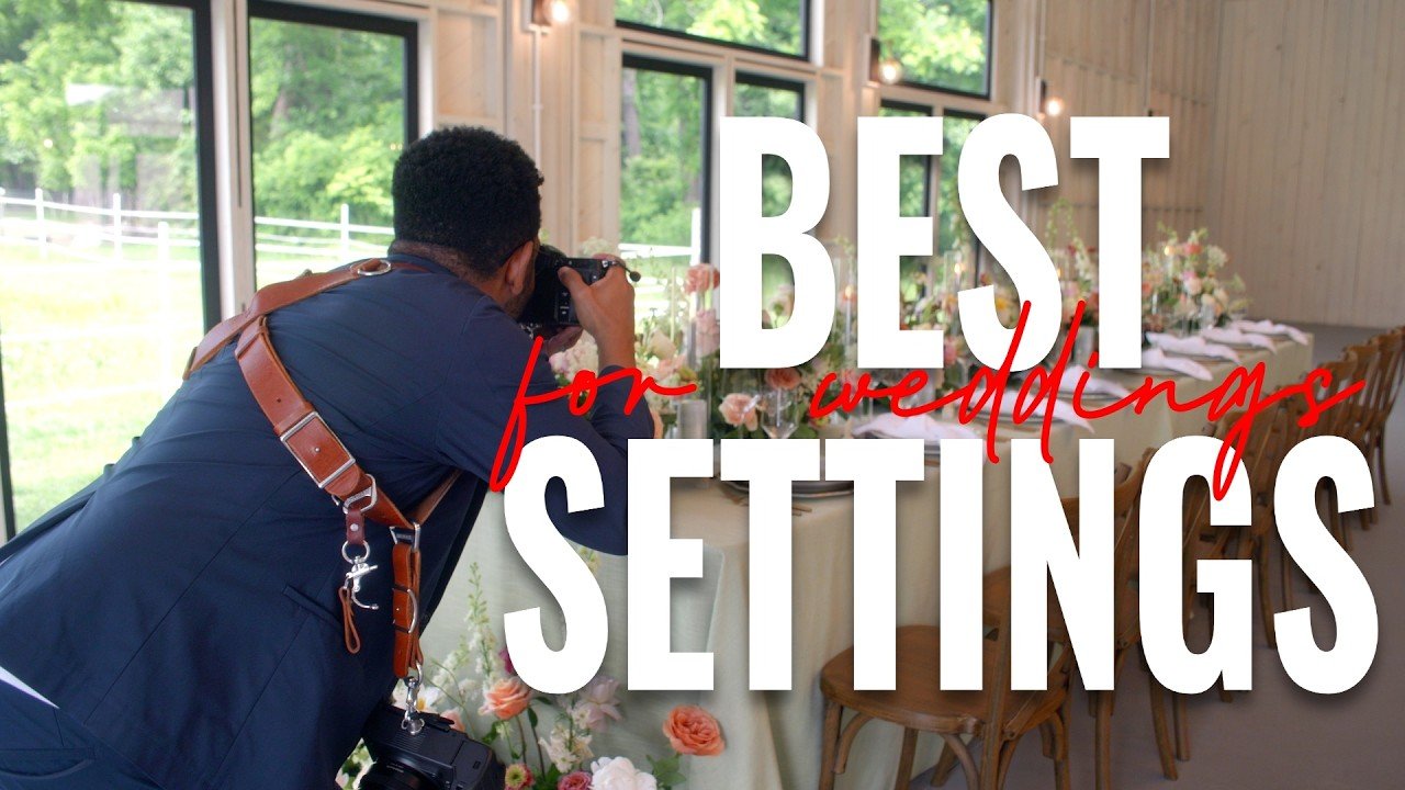Ultimate Guide to Wedding Photography Settings