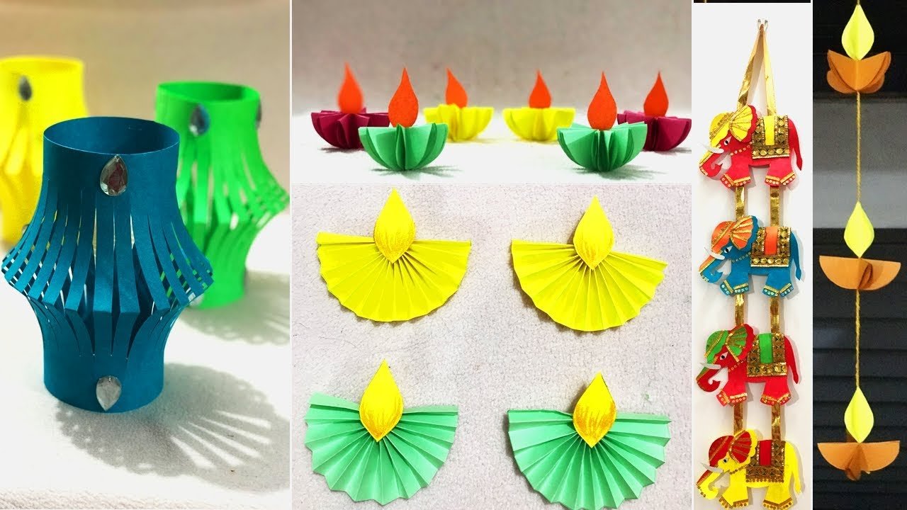 5 Very Easy Diwali Decoration Ideas 2018 | DIY Home Decor