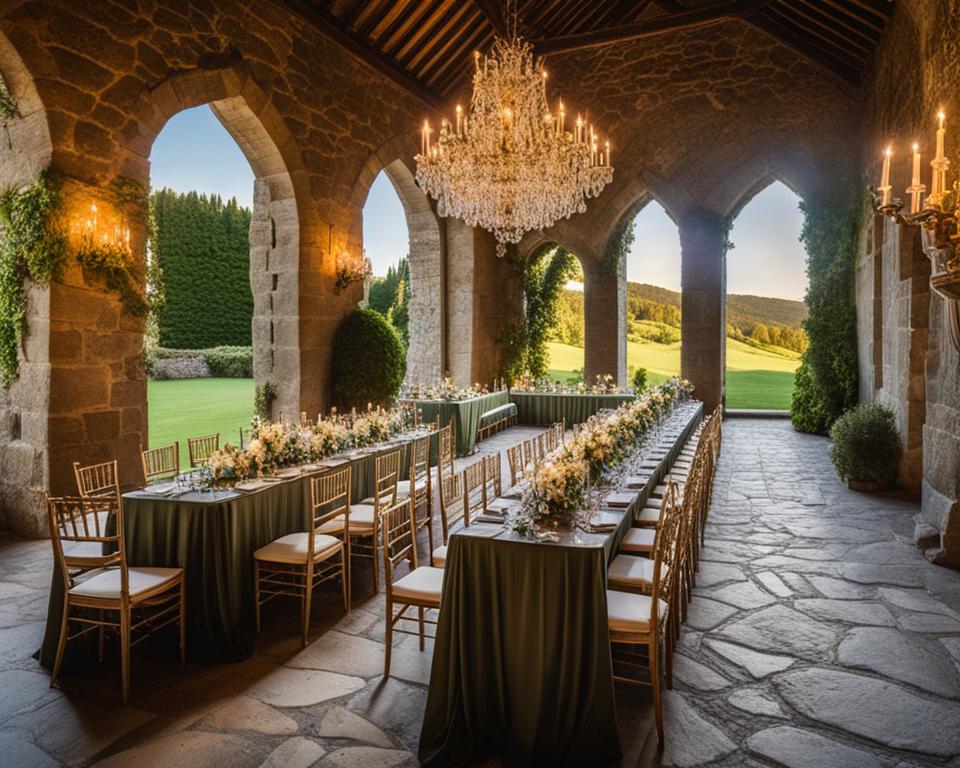 castle wedding locations
