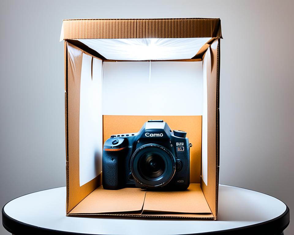 DIY light tent for product shots