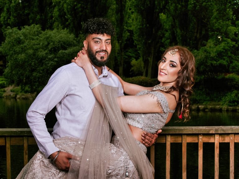 Colour photograph from the Amrit and Makhanâ€™s Pre Wedding Shoot gallery