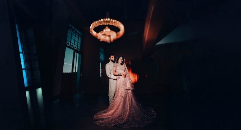Colour wedding photograph from the Ikonic Media portfolio