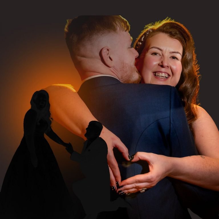 Colour wedding photograph from the Ikonic Media portfolio