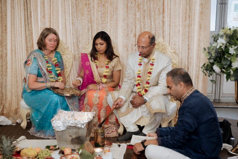 Colour photograph from the Anisha Mandwo – Grah Shanti gallery